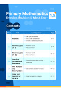 【多買多折】Primary Mathematics:Exercise,Revision & Mock Exam 1A